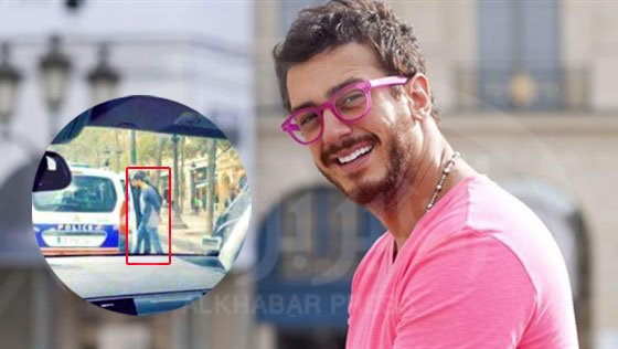 بالصورة…لحظة إعتقال سعد المجرد في فرنسا