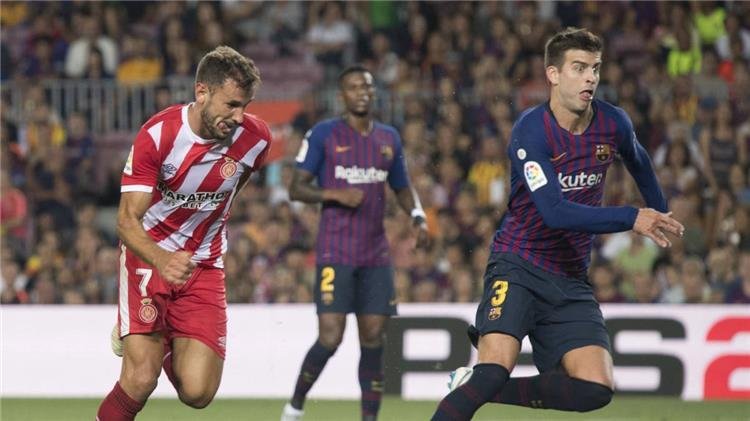 موعد والقناة الناقلة ومعلق مباراة برشلونة وجيرونا في الدوري الإسباني