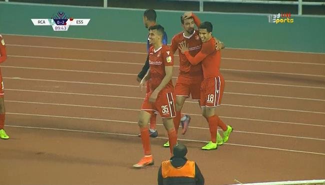 اهداف مباراة النجم الساحلي والرجاء (2-0) البطولة العربية