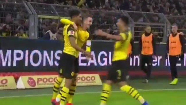فيديو: هدف دورتموند الثاني ضد هانوفر من أسيست رائع لأشرف حكيمي