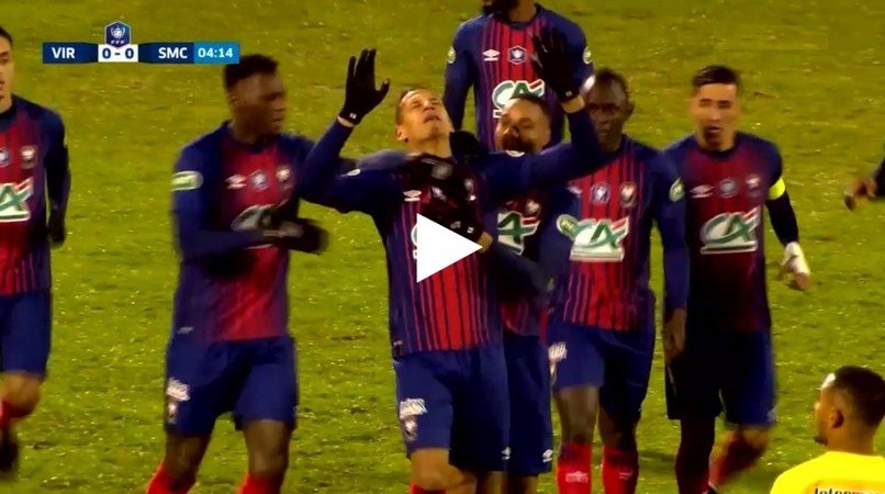 فيديو: ياسين بامو يسجل مع كان ويُهدي هدفه للمفقود سالا