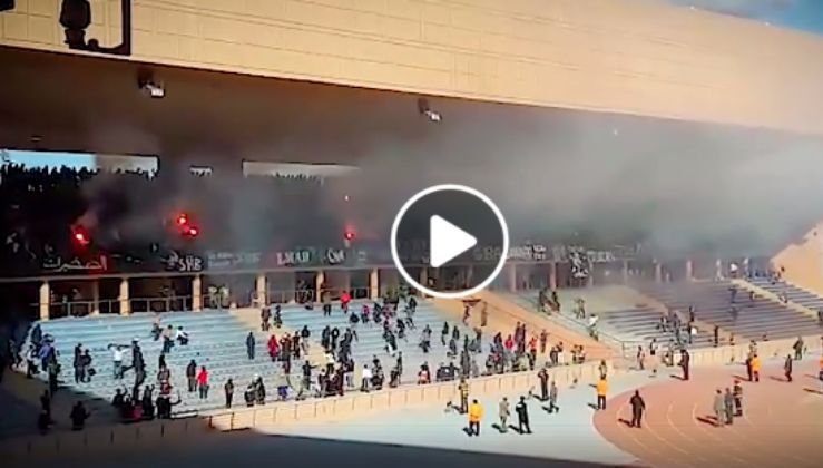 كراكاج عالمي لجماهير الجيش الملكي في مباراة الرّجاء
