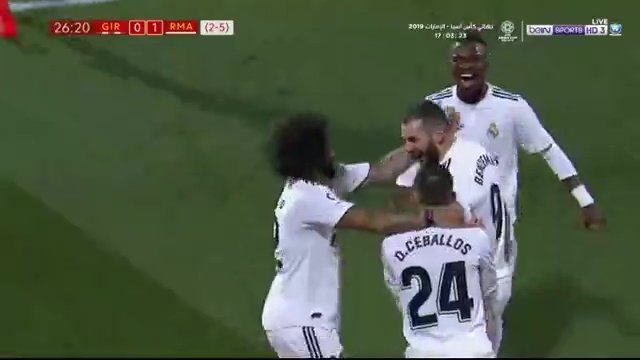 فيديو: هدف ريال مدريد الأول ضد جيرونا
