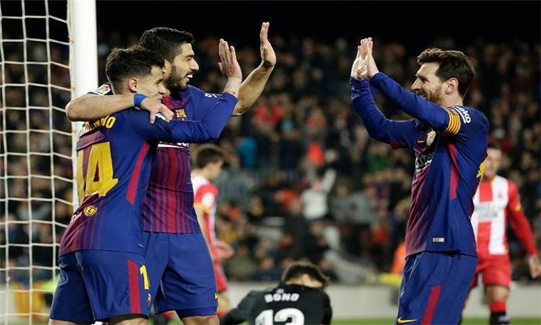 لاعبو برشلونة يتضامنون مع كوتينيو