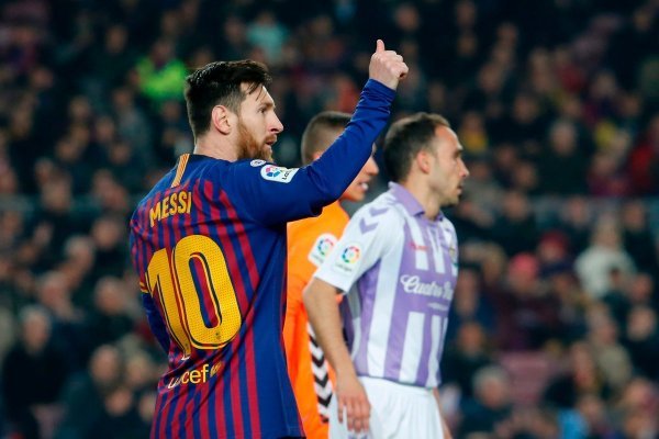 برشلونة ضد بلد الوليد .. ميسي يقود البارسا لفوز صعب