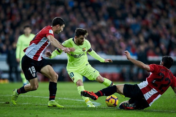 برشلونة يسقط في فخ التعادل السلبي أمام بلباو بالليجا