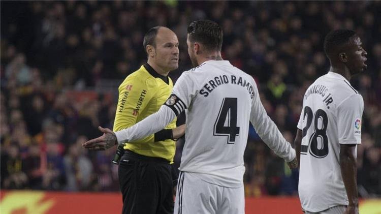 الاتحاد الإسباني يرفض استئناف ريال مدريد بشأن انذار راموس في الكلاسيكو