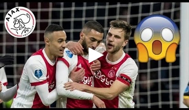 هدف حكيم زياش في مرمى بريدا بعد تمريرة نصير مزراوي