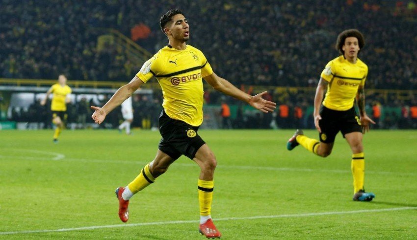 القيمة السوقية لحكيمي تواصل الإرتفاع مع بروسيا دورتموند