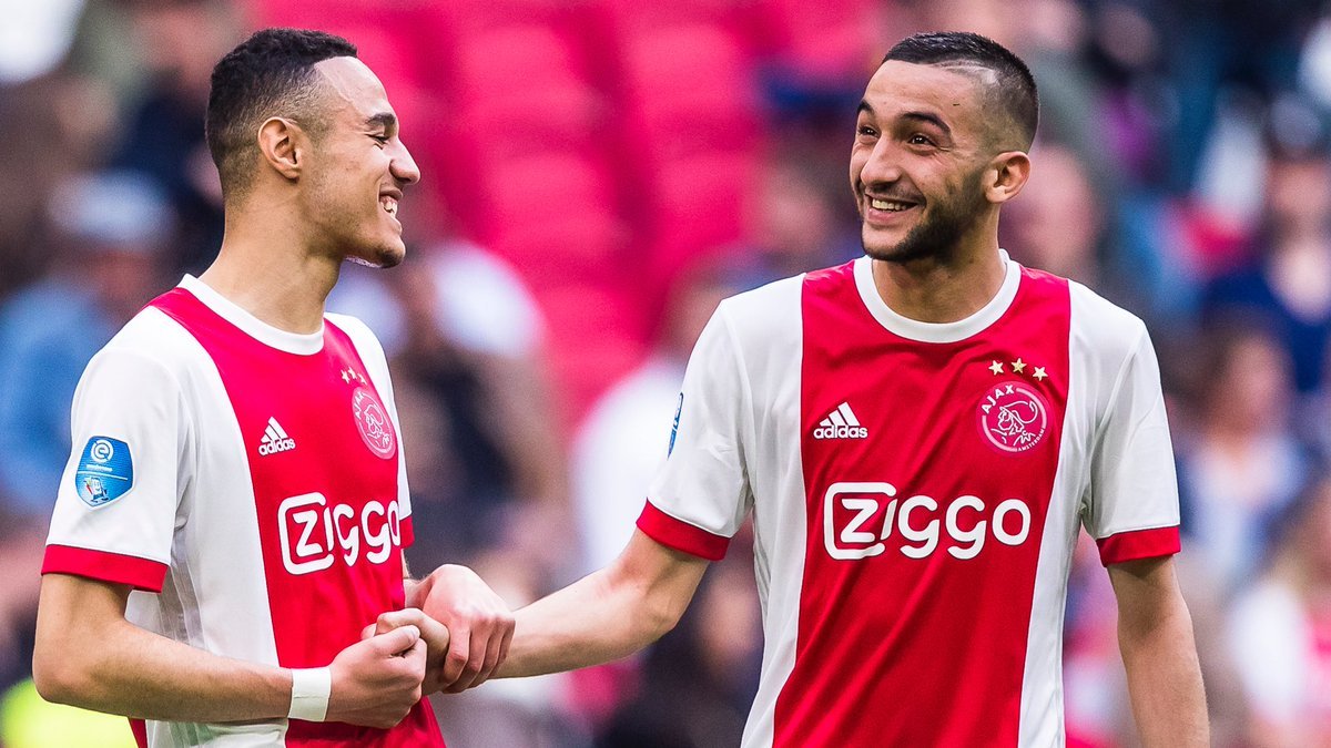 تشكيلة اياكس لمواجهة ريال مدريد .. زياش ومزراوي أساسيان