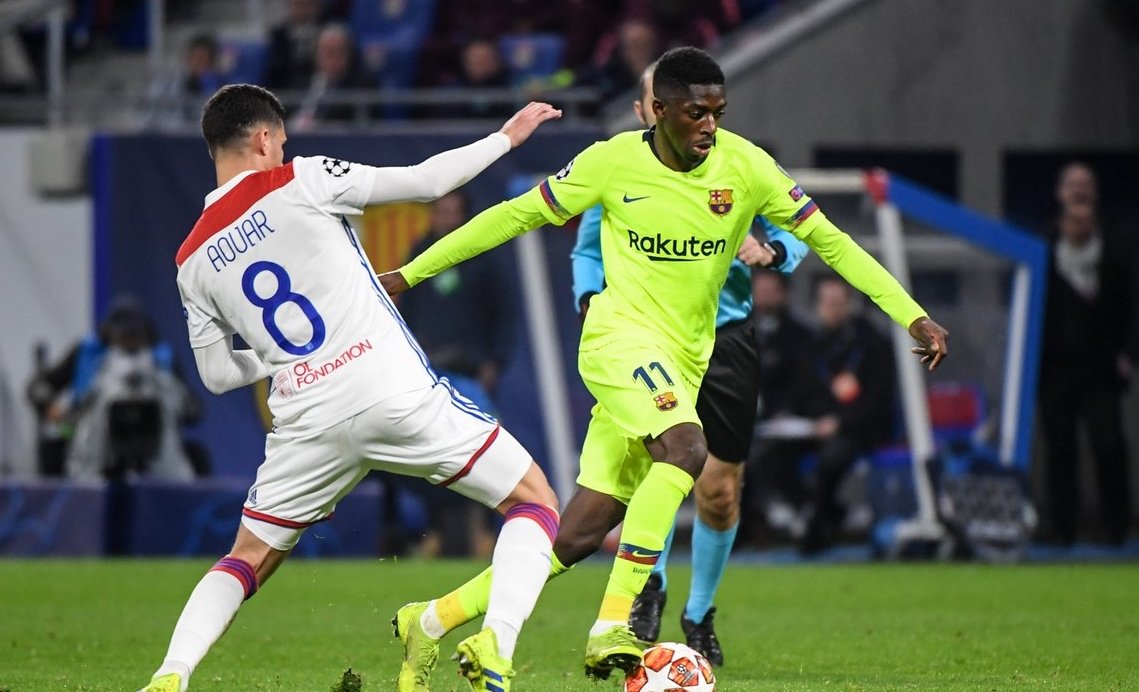 ليون يجبر برشلونة على التعادل السلبي