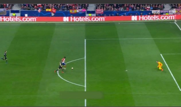 دييجو كوستا يهدر انفراد بطريقه لا تصدق في مباراة اتلتيكو مدريد ضد يوفنتوس