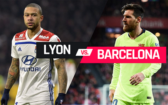 القنوات المفتوحة الناقلة لمباراة برشلونة وليون اليوم 19-2-2019 في دوري أبطال أوروبا