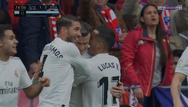 اهداف مباراة ريال مدريد واتلتيكو مدريد (3-1) الدوري الإسباني