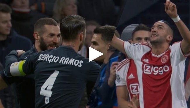 اهداف مباراة ريال مدريد واياكس (2-1) تعليق رؤوف خليف