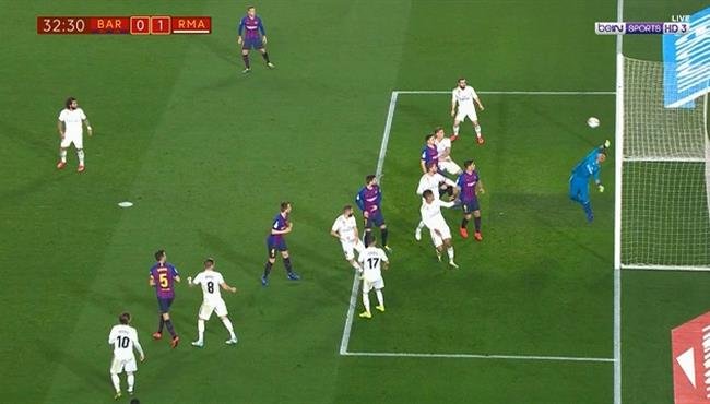 أهداف مباراة برشلونة وريال مدريد 1-1 كأس ملك اسبانيا