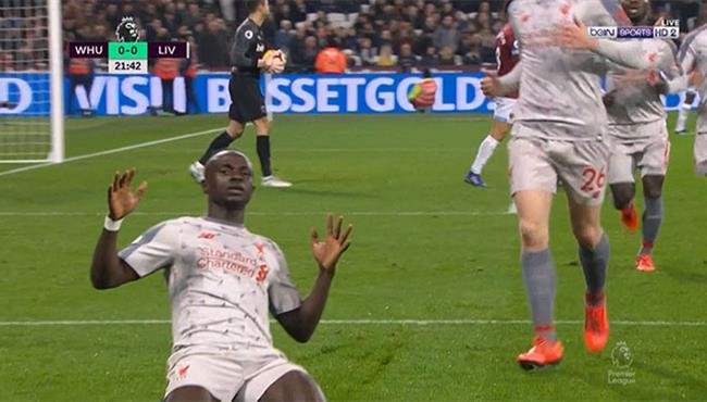 هدف ليفربول الاول في مرمي وست هام بتعليق حفيظ دراجي .. ساديو ماني