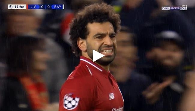 نوير يحرم محمد صلاح من تسجيل هدف اول لليفربول بدوري ابطال اوروبا