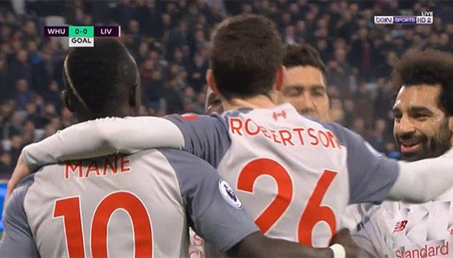 اهداف مباراة ليفربول ووست هام (1-1) تعليق حفيظ دراجي