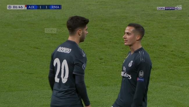 هدف ريال مدريد الثاني في مرمي اياكس (2-1) اسينسيو