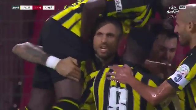 فيديو: داكوستا يسجل أول هدف له بقميص الاتحاد السعودي