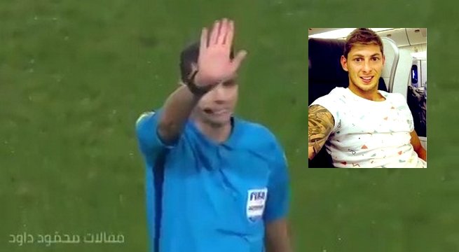 لقطة مؤثرة جدا .. حكم يوقف المباراة حداد علي وفاة اللاعب إيميليانو سالا