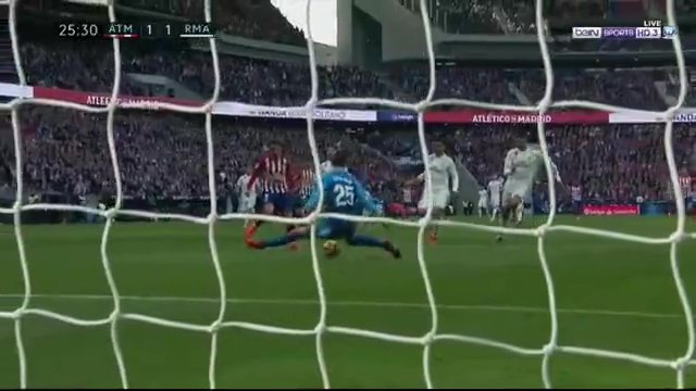 هدف جريزمان في مرمي ريال مدريد