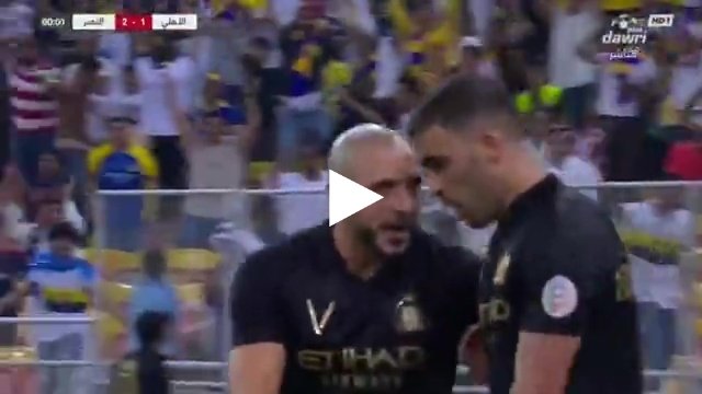 هدف عبدالرزاق حمدلله الثاني في مرمى الأهلي السعودي بعد تمريرة رائعة من أمرابط