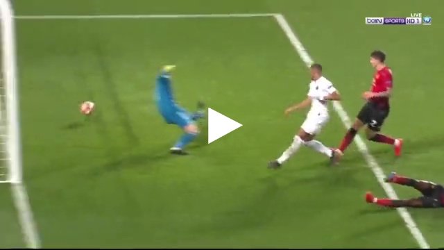 هدف باريس سان جيرمان الثاني في مرمى مانشستر يونايتد