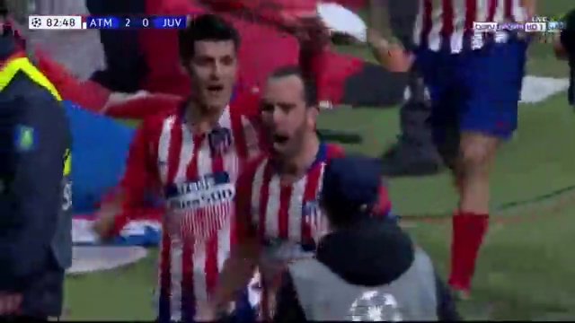 هدف اتلتيكو مدريد الثاني في مرمي يوفنتوس بدوري ابطال اوروبا