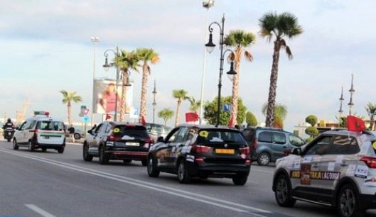 وصول المشاركون في الدورة الـ 13 لطواف “طنجة – الكويرة” للسيارات رباعية الدفع إلى الداخلة