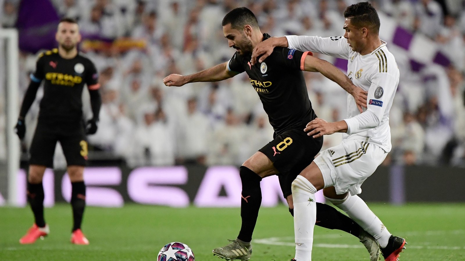 مانشستر سيتي يصعق الريال في عقر داره بدوري الأبطال (فيديو)