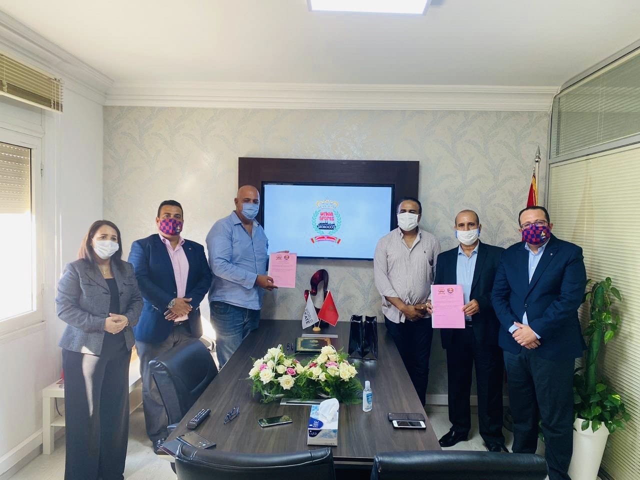 الجامعة الملكية للرياضات الحضرية توقع اتفاقية شراكة مع الرابطة الرسمية لأنصار ومشجعي برشلونة بالدار البيضاء