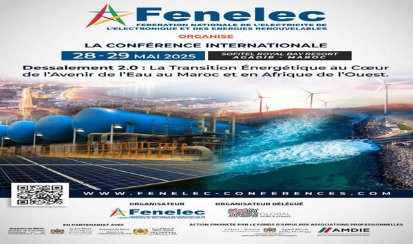 مواجهة التحديات المتزايدة للأمن المائي والطاقي في المغرب ومنطقة غرب إفريقيا خلال مؤتمر “تحلية المياه 2.0 “