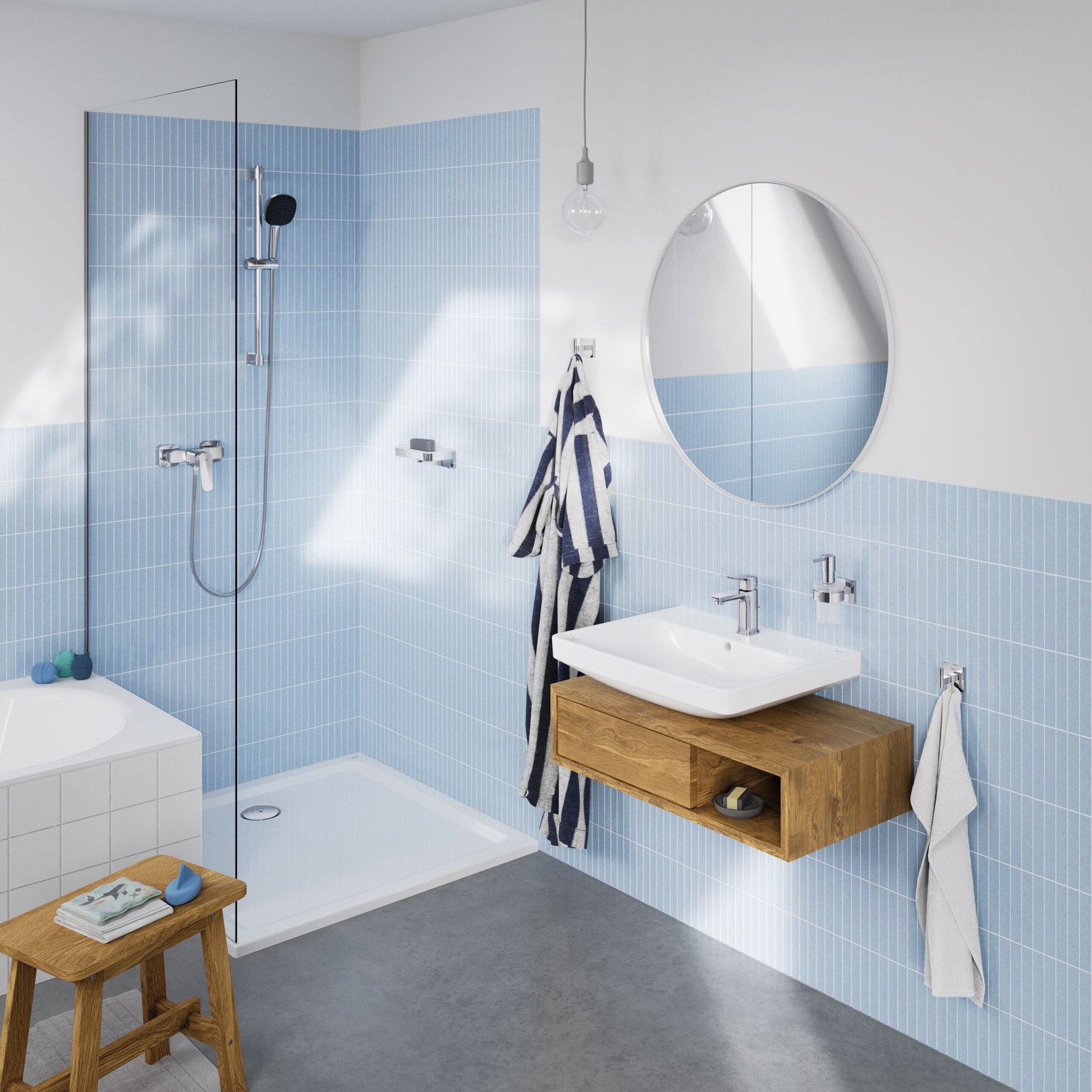 صنبور GROHE Cubeo .. الحل الأنيق والذكي من أجل تجديد الحمام بكل سهولة