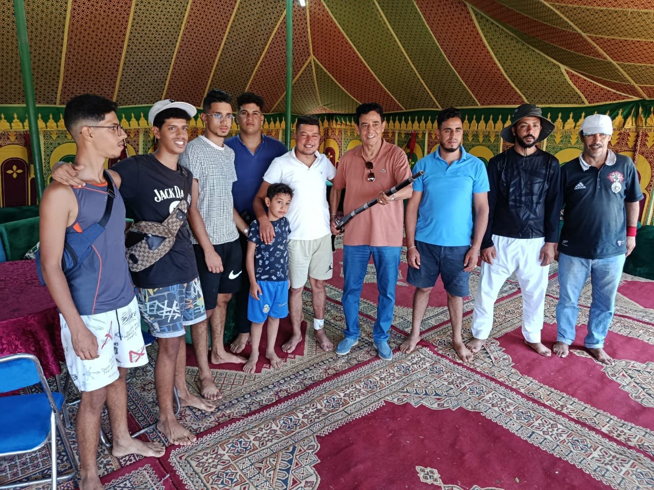 محمد جودار يشرف على الاستعدادات النهائية لمهرجان التبوريدة بابن امسيك