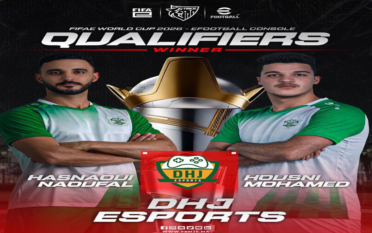 الدفاع الحسني الجديدي للألعاب الإلكترونية يتوج بالتصفيات الوطنية لـ eFootball