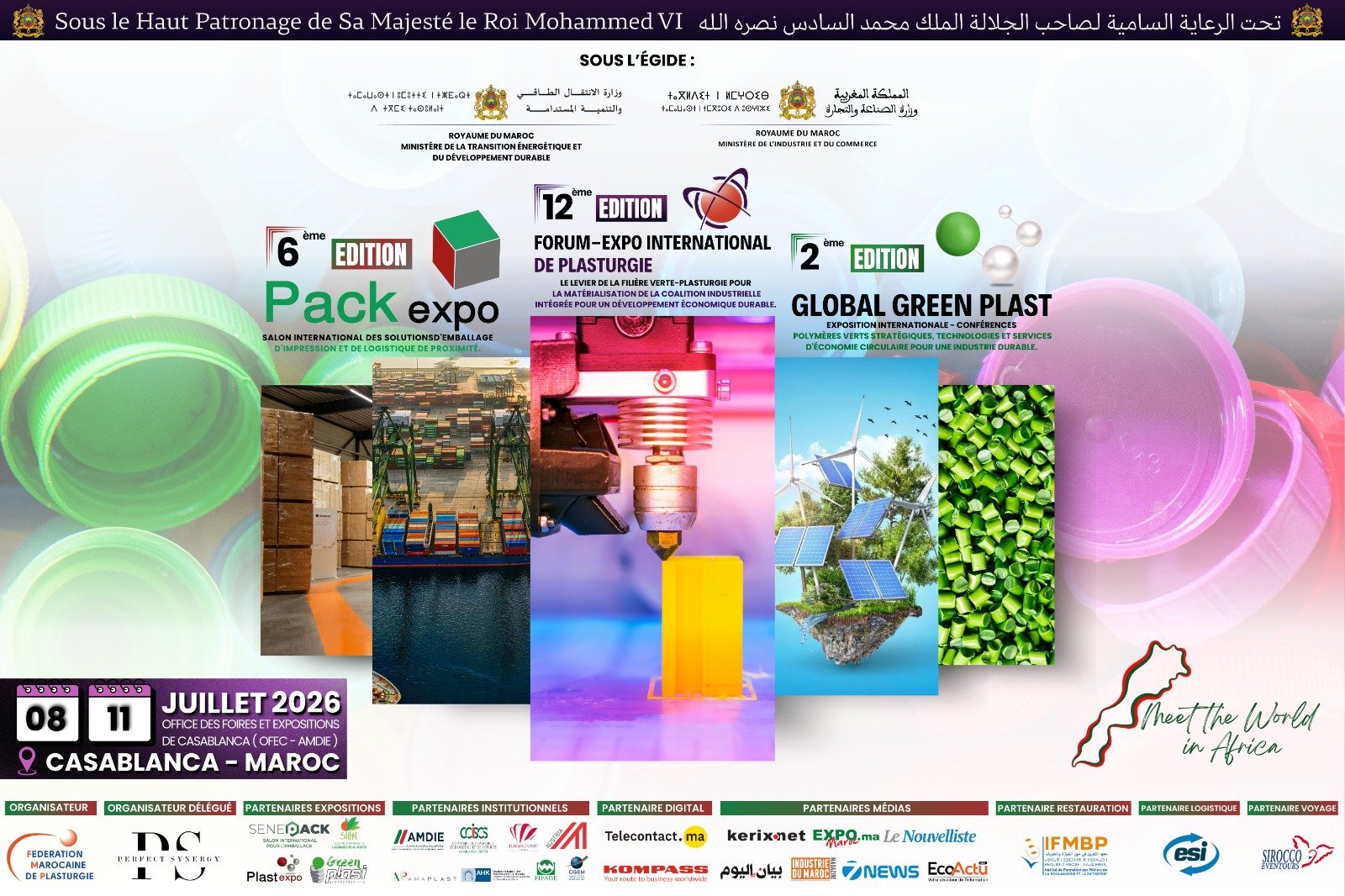 الاقتصاد الدائري المستدام وإعادة التدوير محور الدورة الثانية من معرض Global Green Plast